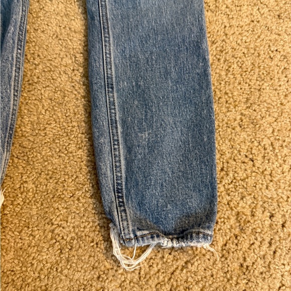 Abercrombie & Fitch High Rise Blue Jeans - Picture 4 of 6